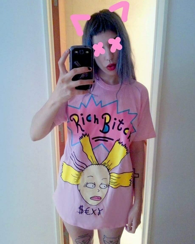 Remera Rich Bitch (Rugrats) thumbnail 2