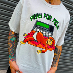 REMERA PRAY FOR MOJO (LOS SIMPSONS)