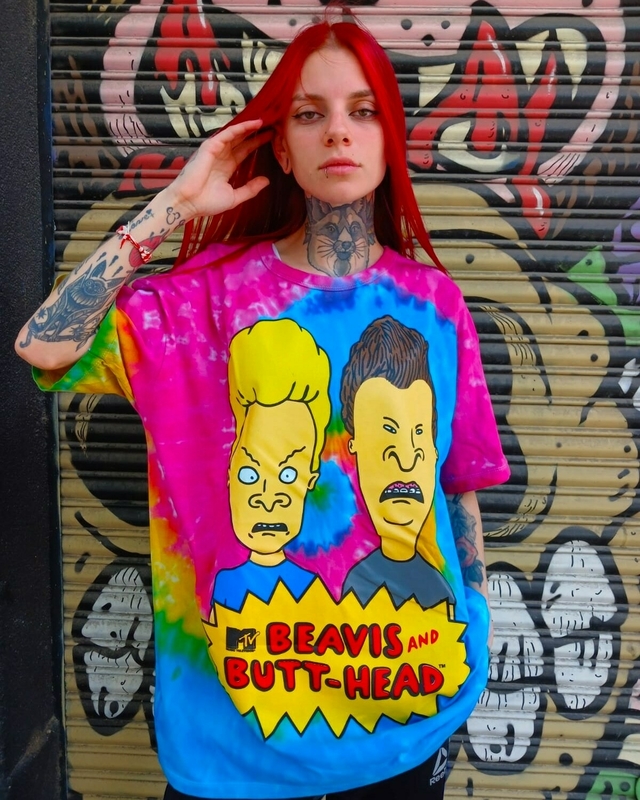 Remera Beavis And Butthead *Edicion Batik* thumbnail 2