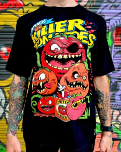 REMERA KILLER TOMATOS (TOMATES ASESINOS)