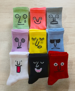 MEDIAS FACES TENIS
