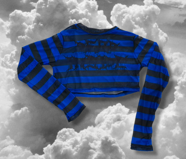 Crop Mesh Dead Inside thumbnail 2
