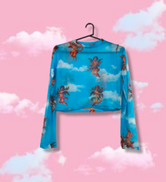CROP MESH ANGELITOS