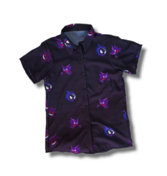 CAMISA POKEMON FONDO NEGRO