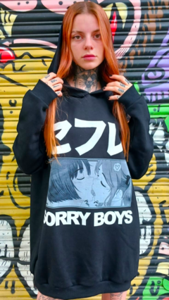 BUZO HOODIE SORRY BOYS OVERSIZED! en internet