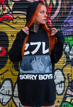 BUZO HOODIE SORRY BOYS OVERSIZED! - comprar online