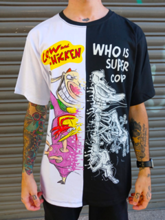 REMERA CROSSOVER VACA Y POLLITO