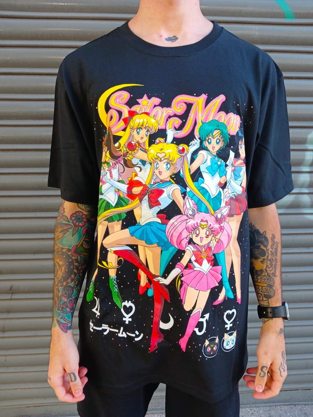 Remera Sailor Moon All Characters thumbnail 3