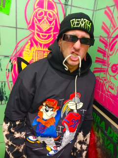 BEANIE DEATH BORDADO (GORRO DE LANA) - KALAKA®