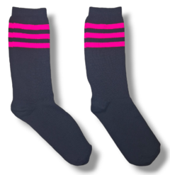 RETRO 5 NEGRO/FUCSIA