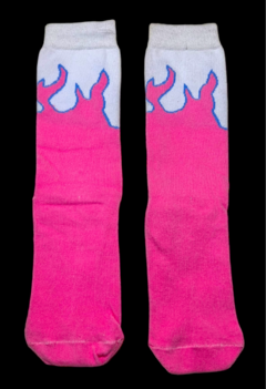 MEDIAS LLAMAS PINK 2