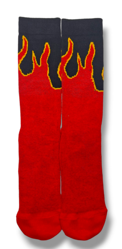 MEDIAS LLAMAS ROJAS