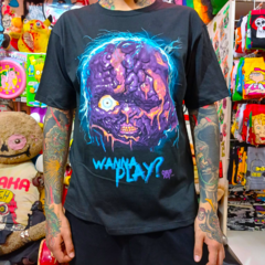 REMERA WANNA PLAY? CHUCKY