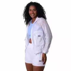 Corta vento Pocket Branco