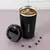 vaso termico coffe con pantalla led color negro