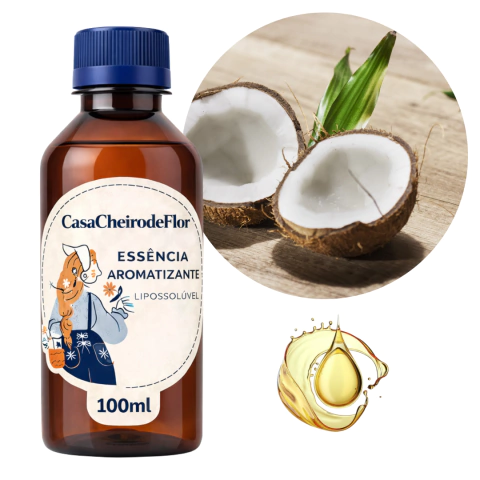 Essência 100ml Vegetal Concentrada Lipo - Velas Saboaria e Cosméticos - CasaCheirdeFlor