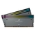 Memória Corsair Dominator Titanium RGB 64GB (2x32GB), DDR5, 6000MHz, Cinza