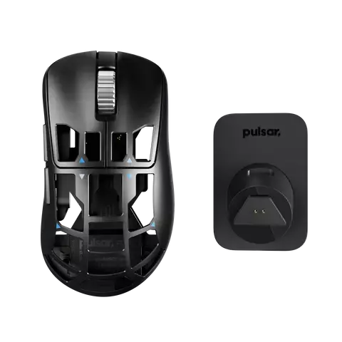 Mouse Pulsar Feinmann F01 8K Magnesium - Preto