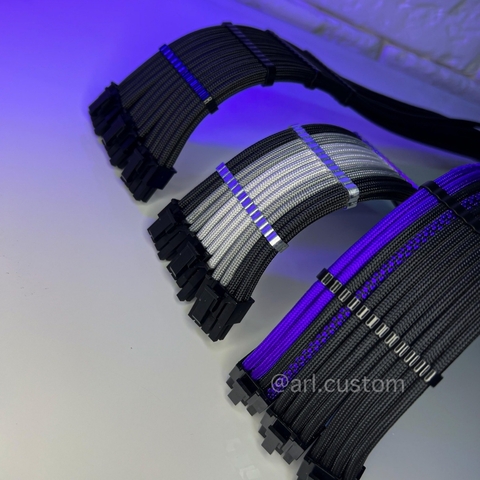 Cabo Sleeved VGA 24 Pinos - Gigabyte TYPE 2