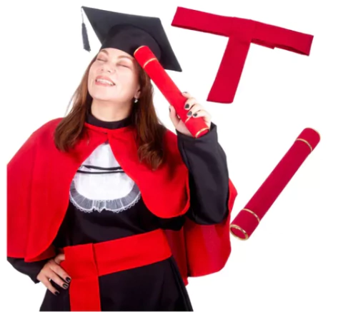 KIT CAPA + FAIXA + CANUDO ADULTO