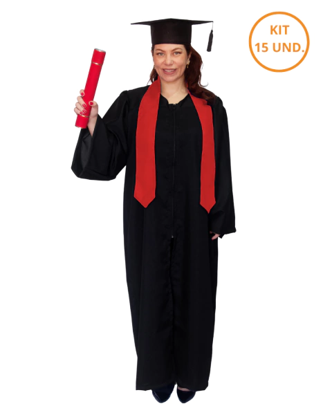 KIT 15 BECAS AMERICANAS ADULTO