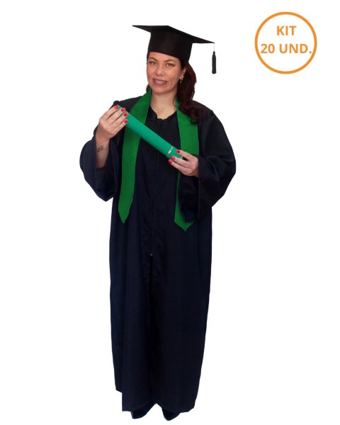 KIT 20 BECAS AMERICANAS ADULTO