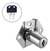 Fechadura para Moveis c/ Chave Fixa e Batente 16.7*32 - 09020111 (Kit com 10 unidades)