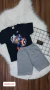 conjunto infantil personagens capitam america menino verão Calção + camiseta (tamanho 8)