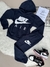 Conjunto moletom juvenil menino azul marinho Nike tamanho 10