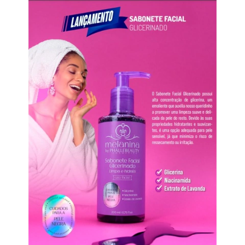 Sabonete Phallebeauty Melanina Glicerinado