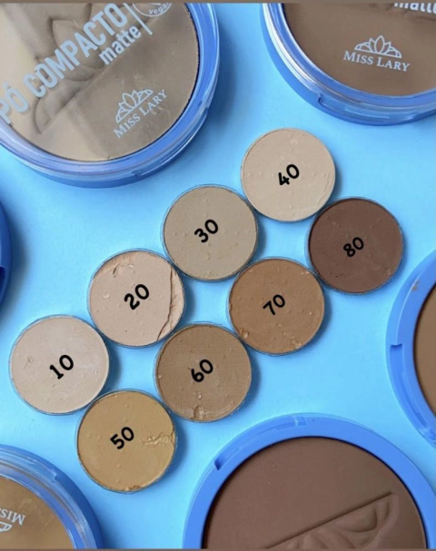 Pó Compacto Miss Lary