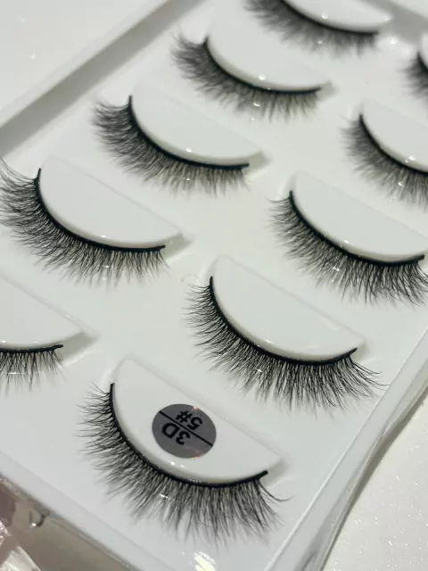 Cartela de Cílios Artesanais Floritudo 5#