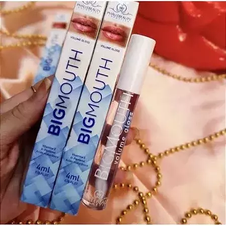 Gloss Volumoso Phallebeauty Incolor