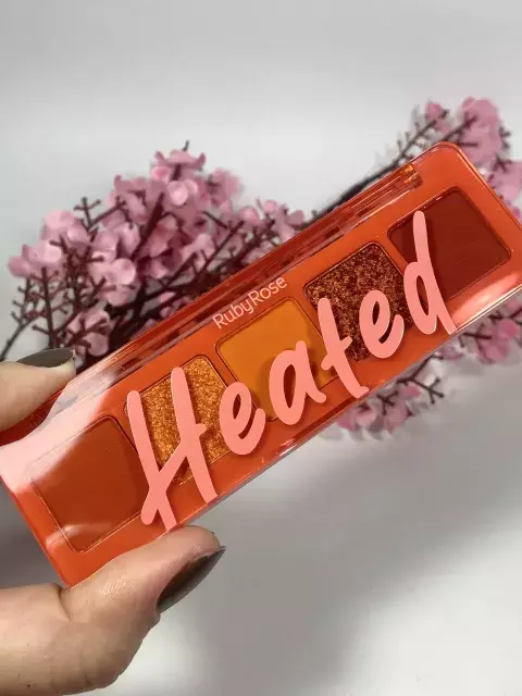 Paleta de Sombra RubyRose Heated