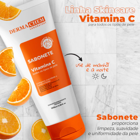 Sabonete Dermachem Vitamina C Anti-Idade