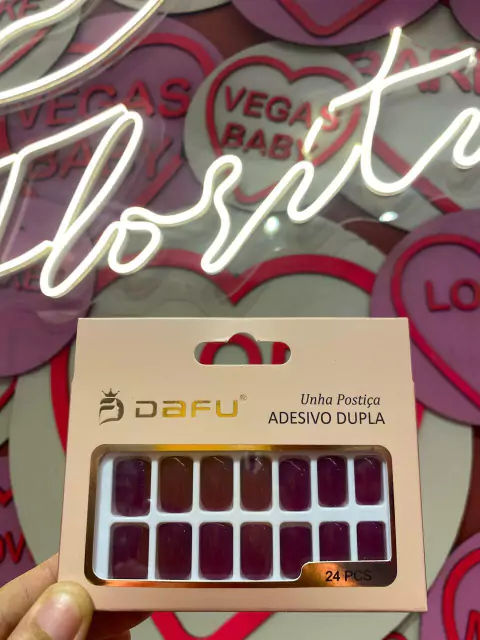 Unhas Postiças Dafu 24 pcs