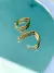 Brinco Argola Pinça Semi Joia Banhado 18 k - comprar online