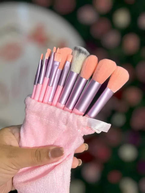 Kit de Pinceis Bolsinha 13 pcs