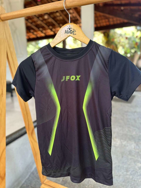 CAMISETA DRY SPORT PRETO JOHNY FOX - comprar online