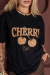 Max Tshirt Cherry Animal Print na internet