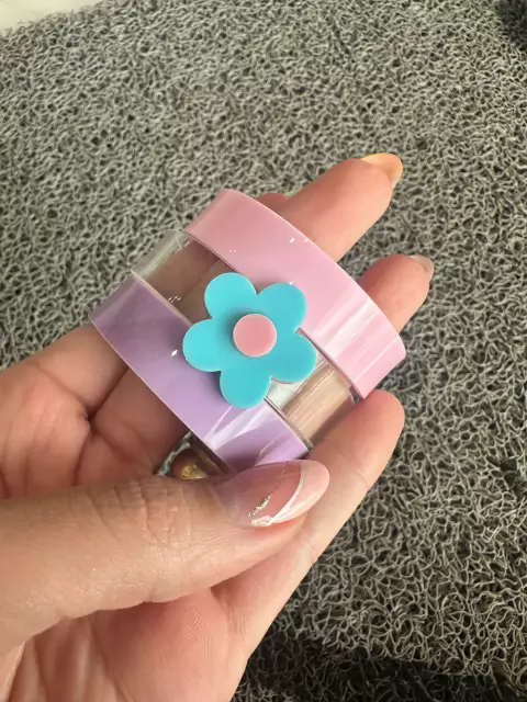 Kit pulseira de acrílico