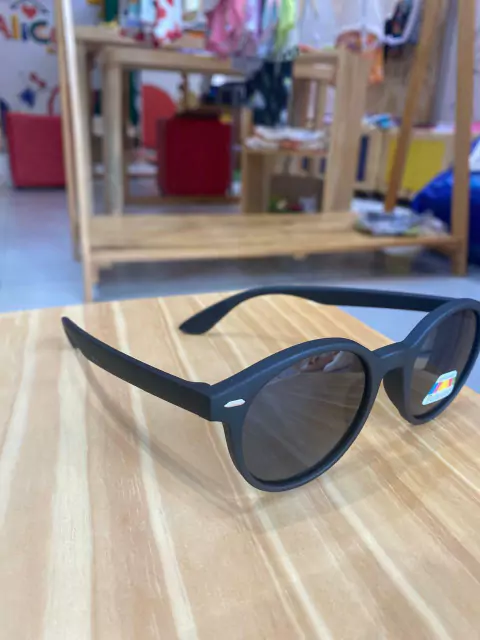 OCULOS FLEXIVEL JUVENIL REDONDO PRETO