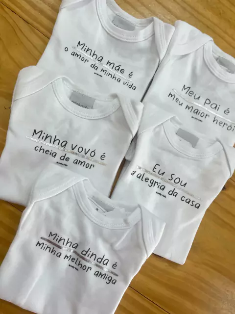 Body unissex- Frases