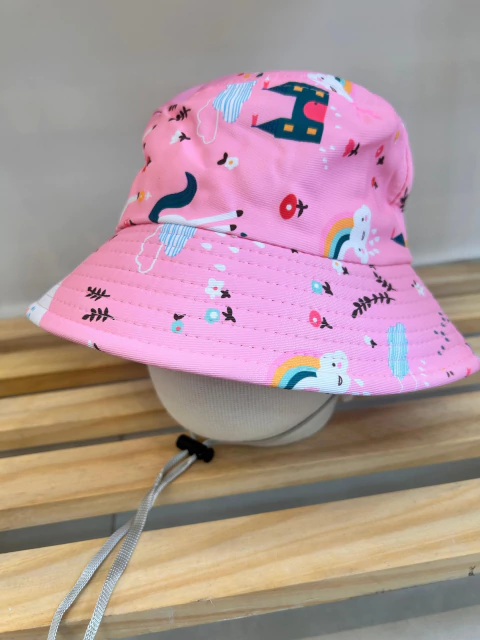 CHAPÉU BUCKET UNICORNIO com cordinha - comprar online