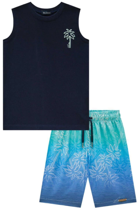 REGATA E BERMUDA MARINHO - comprar online