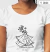 Camiseta Algodão Peruano Orgânico Flores ao mar - Axé: movimento da natureza