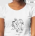 Camiseta Algodão Peruano Orgânico Tartaruga - Axé: movimento da natureza - loja online