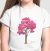 Camiseta Infantil Paineira Rosa