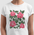 Camiseta Rosa - Flores - loja online
