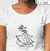 Camiseta Algodão Peruano Orgânico Flores ao mar - Axé: movimento da natureza - loja online